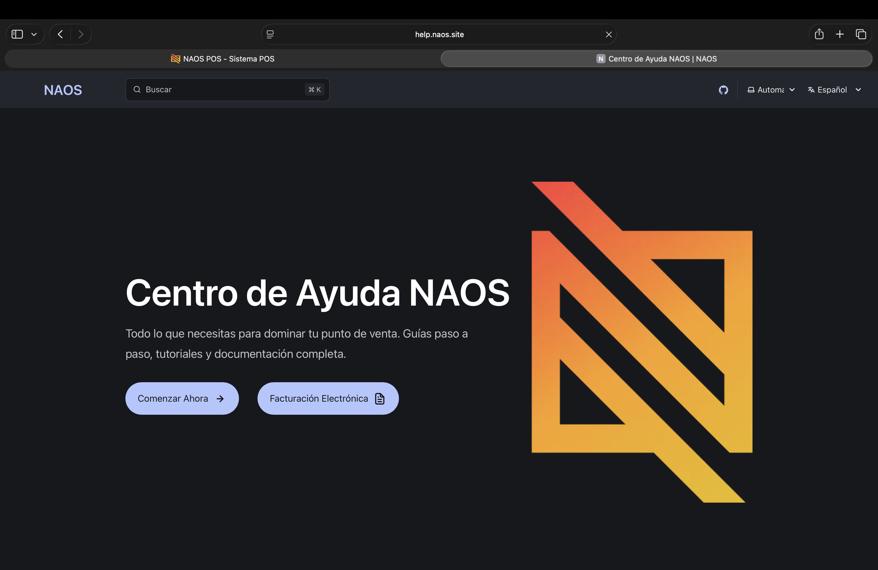 Centro de ayuda NAOS